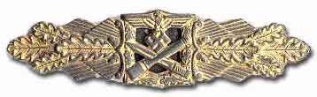 Die Nahkampfspange in Gold (The Close Combat Clasp in Gold)